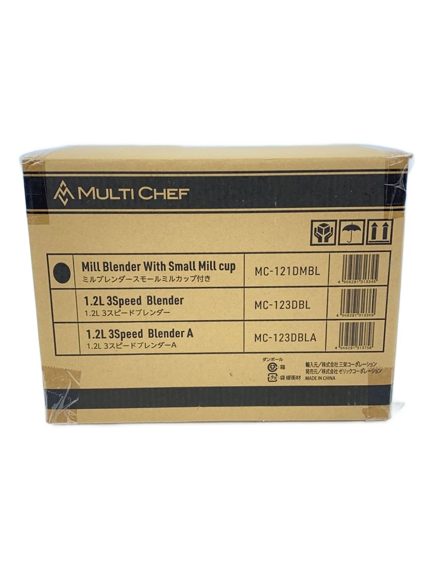 【中古】MULTI CHEF◆ミキサー・フードプロセッサー/MC-121DMBL【家電・ビジュアル・オーディオ】