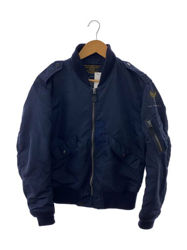 【中古】HOUSTON◆フライトジャケット/38/ナイロン/NVY/無地/8415-273-3973【メンズウェア】 【中古】HOUSTON◆フライトジャケット/38/ナイロン/NVY/無地/8415-273-3973【メンズウェア】