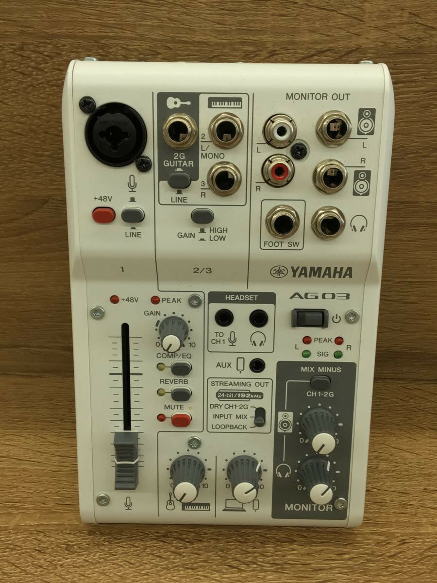 【中古】YAMAHA◆ライブストリーミングミキサー/AG03