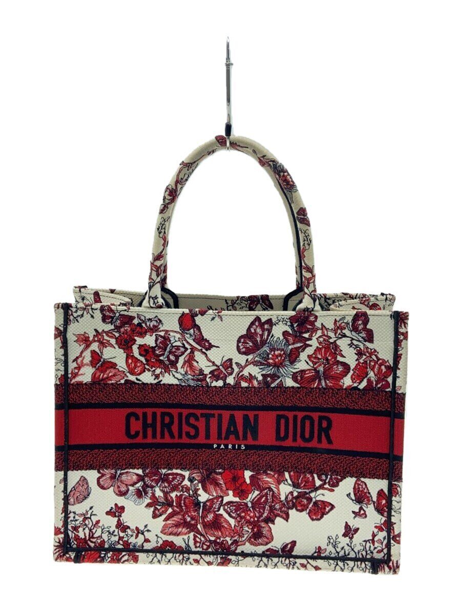 CHRISTIAN DIOR - 【中古】Christian Dior◆トートバッグ/マルチカラー/総柄/M1296ZESJ M927/ヨゴレ有ハンドル部分に汚れ【バッグ】