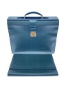 【中古】LOUIS VUITTON◆ピロットケース・ウラル_タイガ_BLK/レザー/BLK/無地【バッグ】