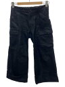 【中古】tricot COMME des GARCONS◆ショートパンツ/S/リネン/BLK/無地/TS-P013【レディースウェア】(4)