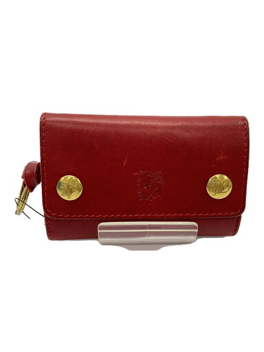 【中古】IL BISONTE◆キーケース/レザー/RED/メンズ【服飾雑貨他】 【中古】IL BISONTE◆キーケース/レザー/RED/メンズ【服飾雑貨他】