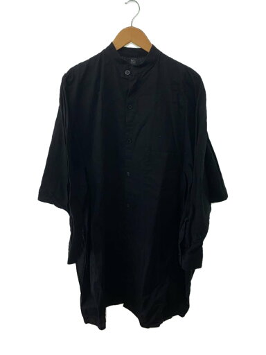 【中古】Y’s◆長袖シャツ/2/コットン/BLK/無地/YJ-B82-003【メンズウェア】 【中古】Y’s◆長袖シャツ/2/コットン/BLK/無地/YJ-B82-003【メンズウェア】
