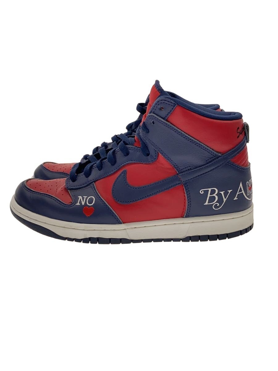 Sneakers - 【中古】NIKE◆DUNK HIGH OG QS/28cm/RED【シューズ】