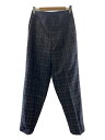 【中古】COMME des GARCONS HOMME◆スラックスパンツ/L/ウール/NVY/HP-02008L【メンズウェア】
