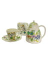 【中古】Tea Cha/DESIGN TOSHIYUKI KITA/カップ&ソーサー/3点セット/WHT【キッチン用品】