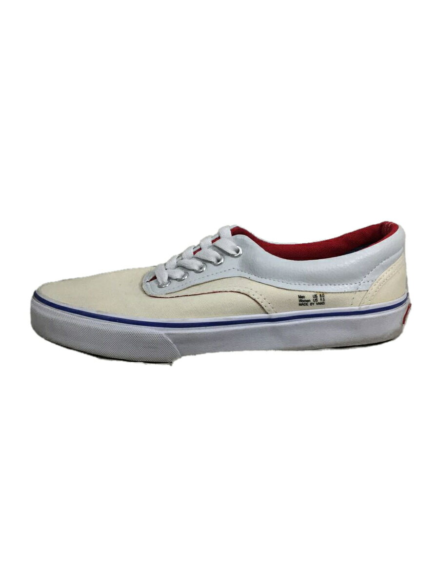 【中古】VANS◆ERA/インサイドアウトローカットスニーカー/26cm/BEG【シューズ】