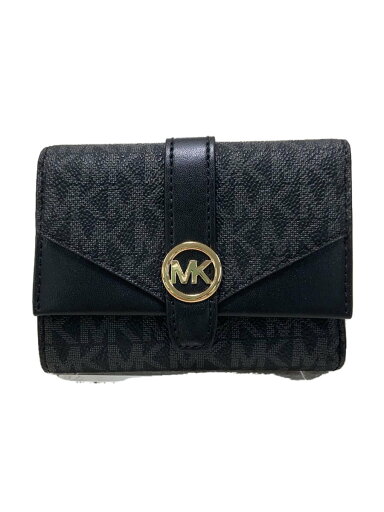 【中古】MICHAEL KORS◆3つ折り財布/--/BLK/レディース/35s5ggre6b【服飾雑貨他】 【中古】MICHAEL KORS◆3つ折り財布/--/BLK/レディース/35s5ggre6b【服飾雑貨他】