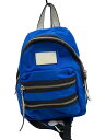 【中古】MARC BY MARC JACOBS◆リュック/--/BLU【バッグ】
