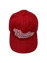 【中古】VALENTINO◆キャップ/FREE/RED/無地/メンズ/py0h0a03esu【服飾雑貨他】(4)
