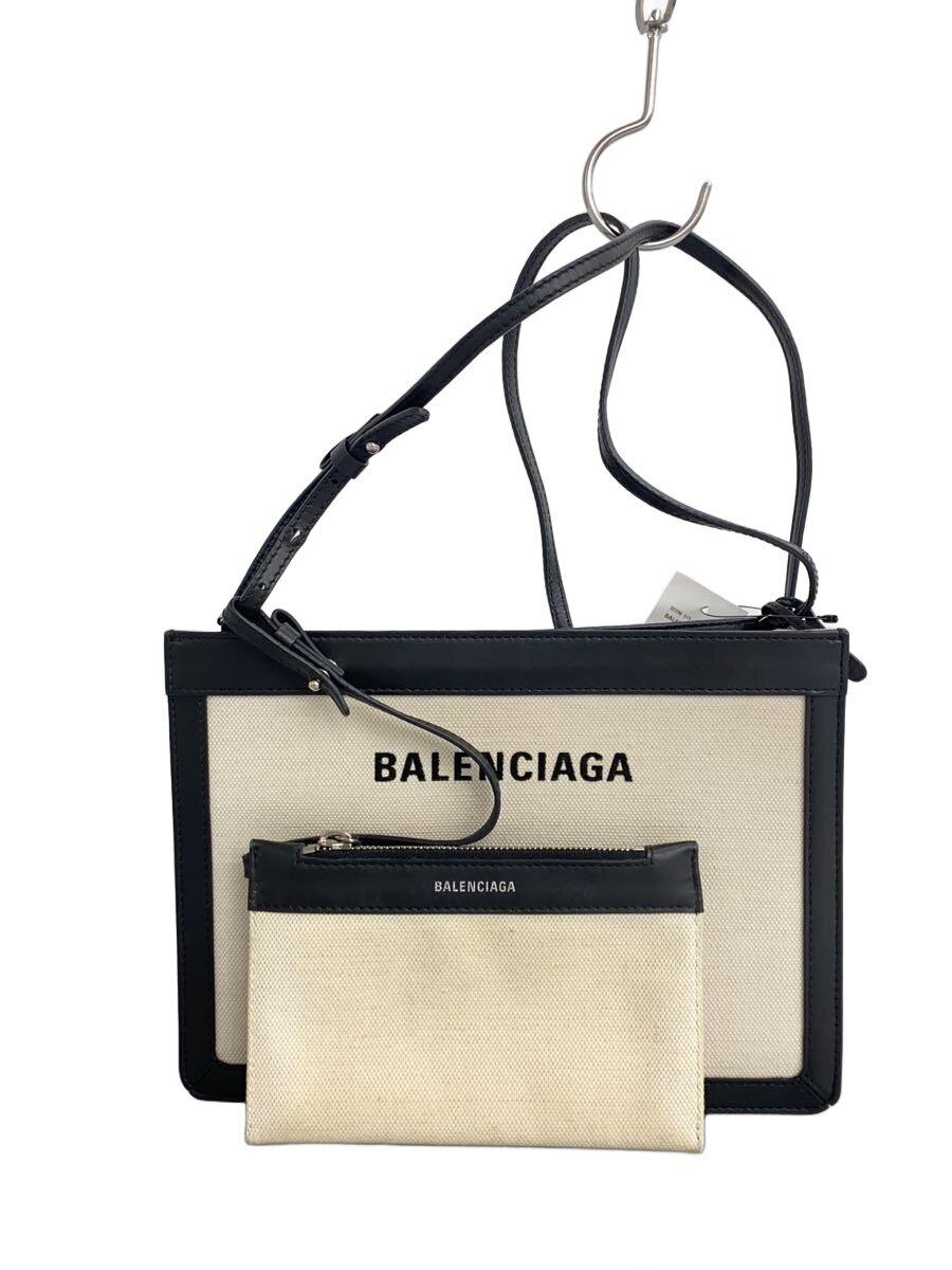 Rakuten - 【中古】BALENCIAGA◆ロゴ/ポーチ付き/ショルダーバッグ/--【バッグ】