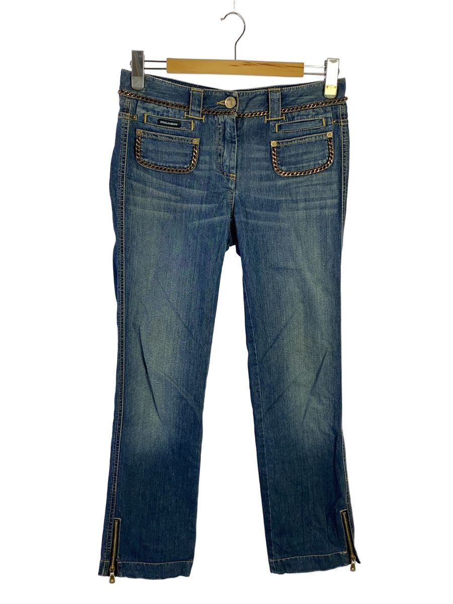 【中古】DOLCE&GABBANA◆ボトム/40/デニ�