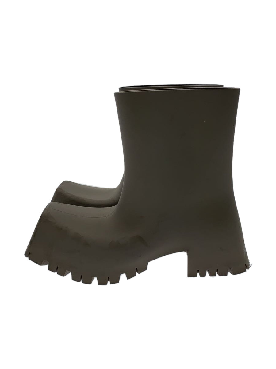 šBALENCIAGA22SS/TROOPER RUBBER BOOT/27.5cm/GRY/PVC/680660ڥ塼