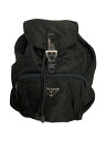 【中古】PRADA◆リュック/ナイロン/BLK【バッグ】(4)