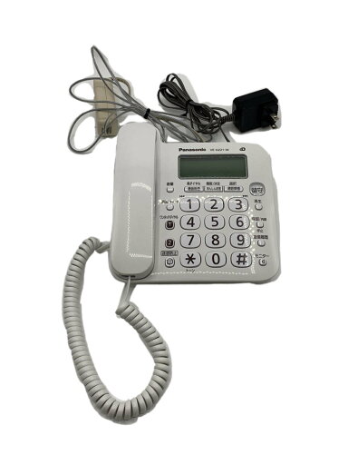 【中古】Panasonic◆電話機 VE-GZ21-W【家電・ビジュアル・オーディオ】 【中古】Panasonic◆電話機 VE-GZ21-W【家電・ビジュアル・オーディオ】