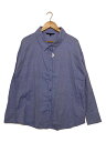 【中古】ARMANI EXCHANGE◆長袖シャツ/M/コットン/BLU【メンズウェア】(4)