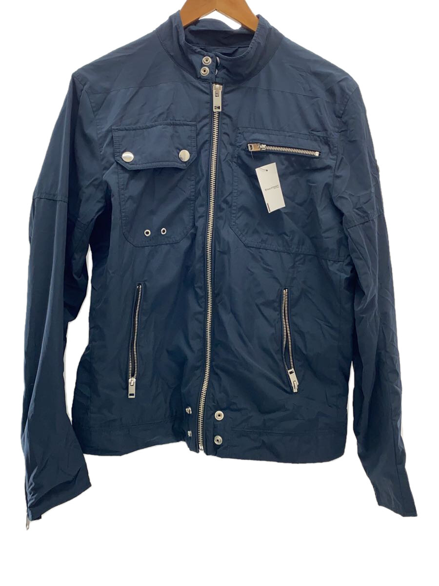 【中古】DIESEL◆ライダースジャケット/テフロン加工/ダブルポケット/ナイロンジャケット/--/ポリエステル/【メンズウェア】
