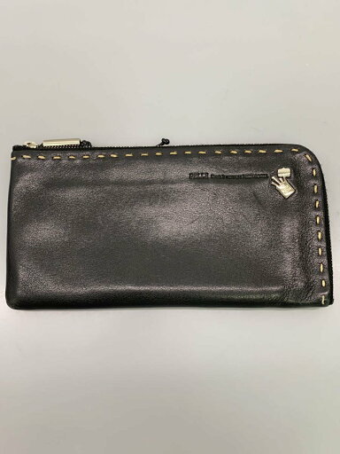 【中古】PELLE BORSA◆長財布/レザー/BLK/無地/メンズ【服飾雑貨他】 【中古】PELLE BORSA◆長財布/レザー/BLK/無地/メンズ【服飾雑貨他】