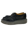 【中古】GEORGE COX◆シューズ/UK7/ブラック/スウェード/3588VIB/×UNDERCOVER/GIBSON/ラバーソール//【シューズ】
