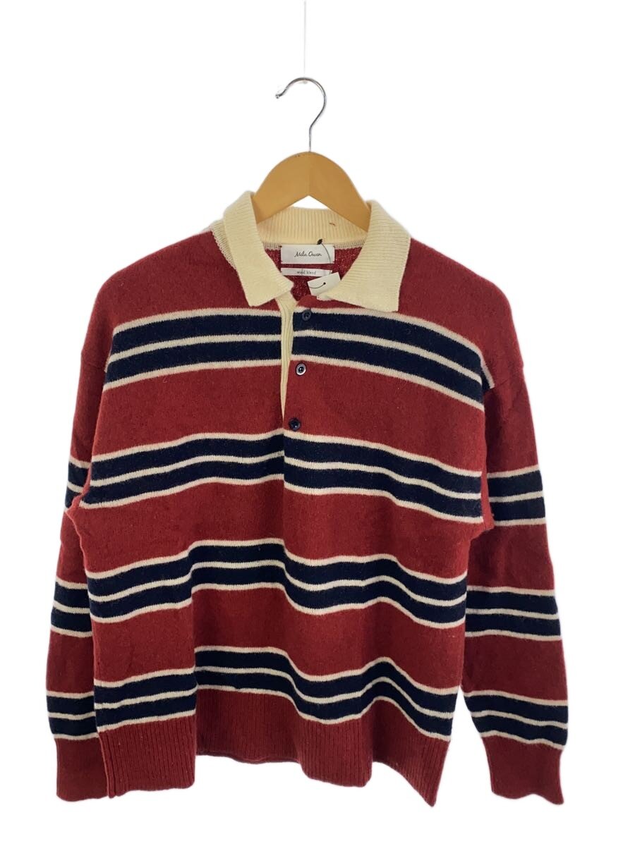 【中古】Mila Owen◆ニット・セーター(厚手)/one/ウール/RED/ボーダー/09WNT245146【レディースウェア】 jumblestore-37949921 2nd STREET 楽天市場店 パッケージ画像