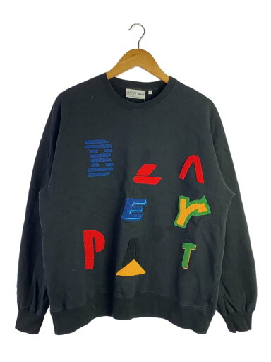 【中古】Blackeyepatch◆スウェット/L/コットン/BLK【メンズウェア】 【中古】Blackeyepatch◆スウェット/L/コットン/BLK【メンズウェア】