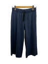 【中古】THE NORTH FACE◆TECH LOUNGE 9/10 PANT_テック ラウンジ ナインテン パンツ/M/ポリエステル/ネイビー【レディースウ...