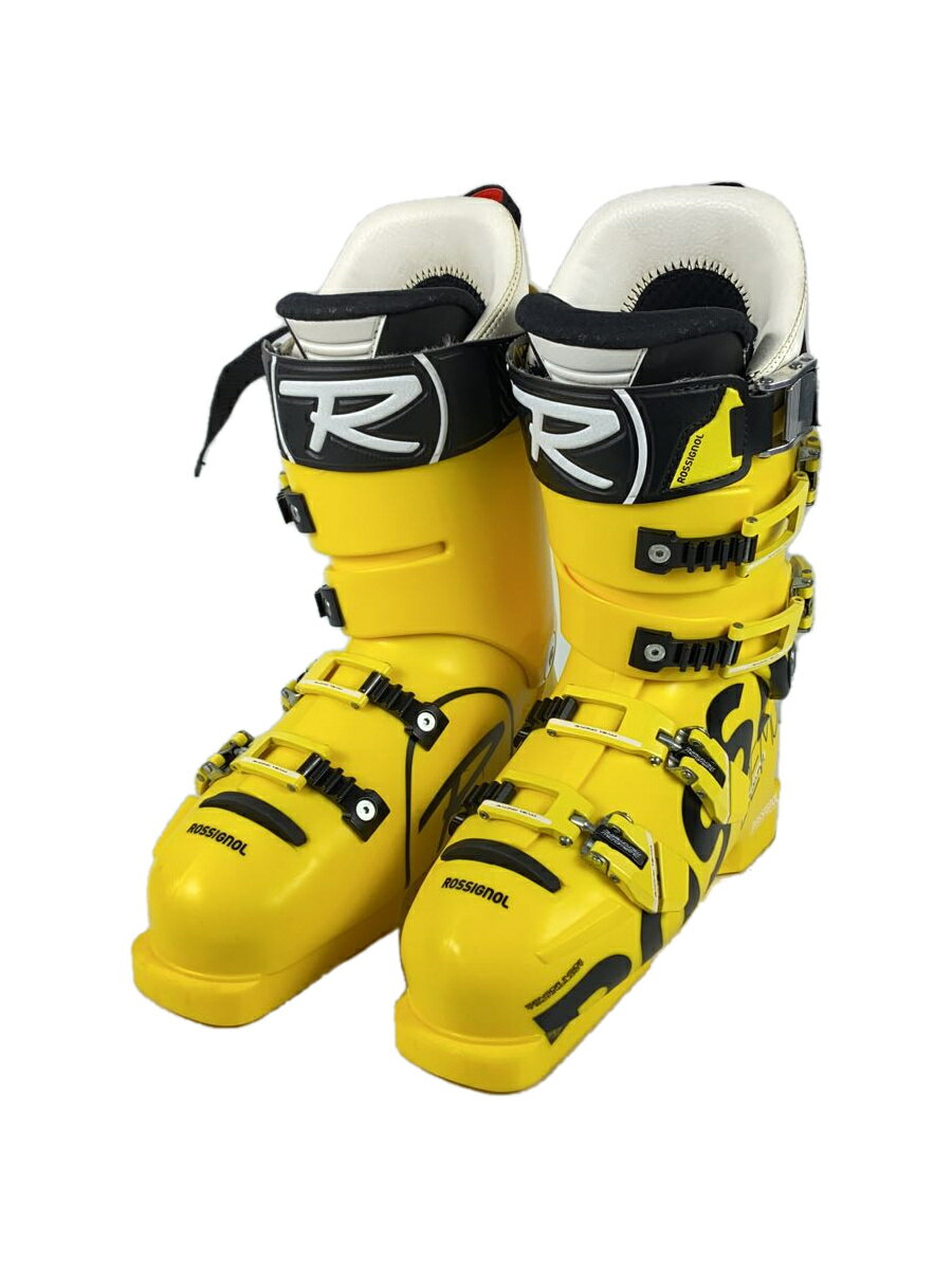 【中古】ROSSIGNOL◆スキーブーツ/--/YLW/アダルト【スポーツ】