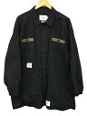 【中古】WTAPS◆GUARDIAN JACKET COTTON RIPSTOP/2/192WVDT-JKM02/BLK【メンズウェア】