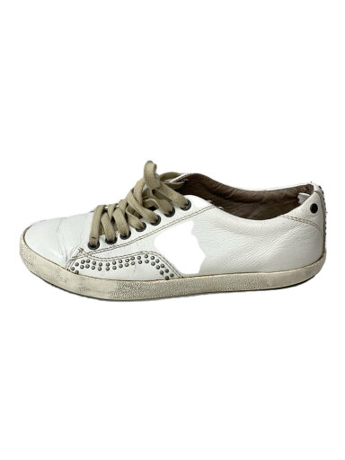 【中古】DIESEL◆ローカットスニーカー/25.5cm/SLV/レザー/93243【シューズ】 【中古】DIESEL◆ローカットスニーカー/25.5cm/SLV/レザー/93243【シューズ】