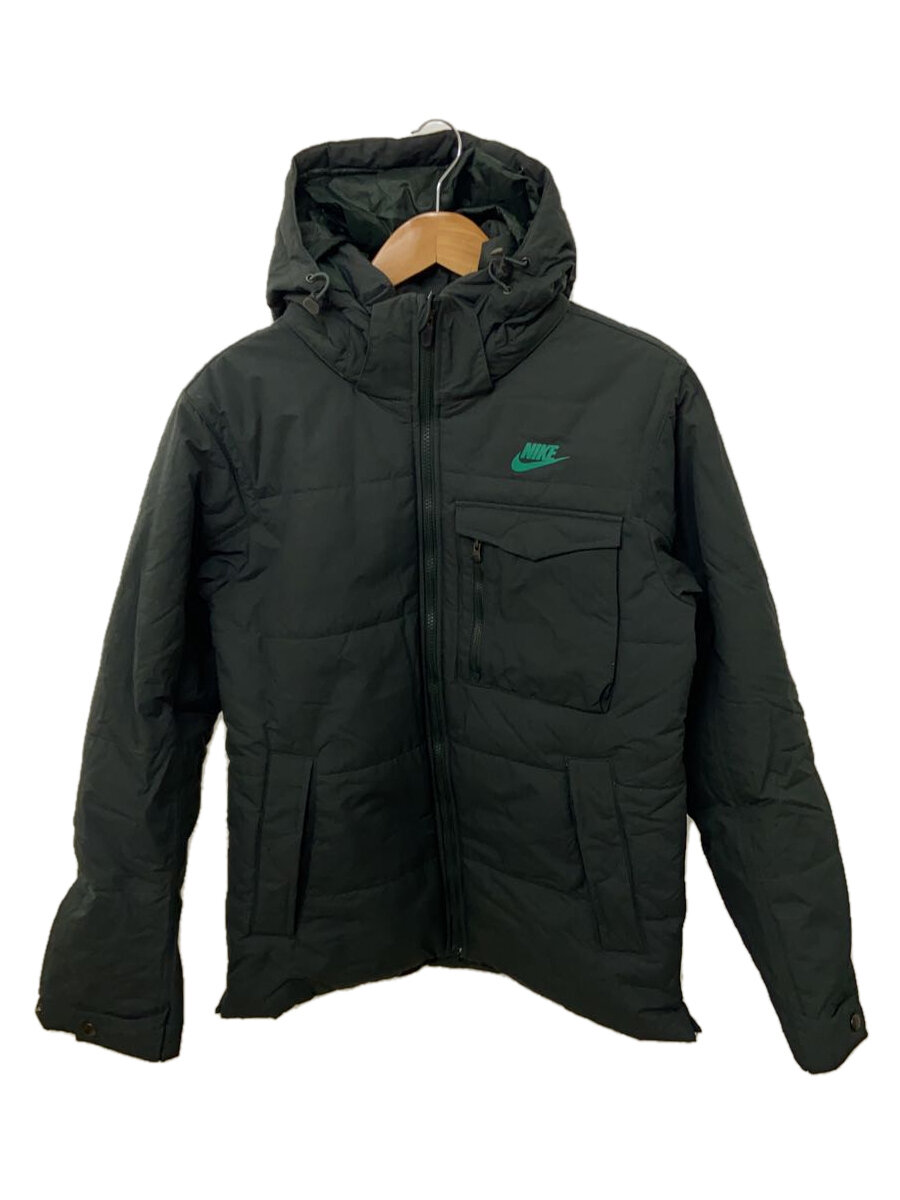 【中古】NIKE◆フーデッドナイロンジャケット/M/ナイロン/GRN/347707-337【メンズウェア】