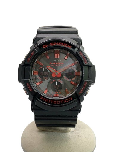 【中古】CASIO◆ソーラー腕時計_G-SHOCK/デジアナ/ラバー/BLK/BLK【服飾雑貨他】 【中古】CASIO◆ソーラー腕時計_G-SHOCK/デジアナ/ラバー/BLK/BLK【服飾雑貨他】