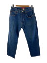【中古】STUSSY◆90s/USA製/バギーデニムパンツ/32/コットン/BLU//【メンズウェア】