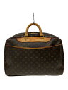 【中古】LOUIS VUITTON◆アリゼ24H・アール・ヴァン・キャトル_モノグラム・キャンバス_BRW/PVC/BRW//【バッグ】