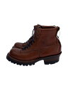 【中古】WHITE’S BOOTS◆SMOKE JUMPER/ブーツ/9 1/2/BRW【シューズ】