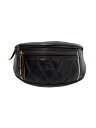 【中古】WEST RIDE◆RIDING WAIST BAG/ライディングウエストバッグ/レザー/ブラック【バッグ】