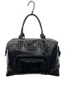 【中古】LONGCHAMP◆ボストンバッグ/--/BLK/無地【バッグ】