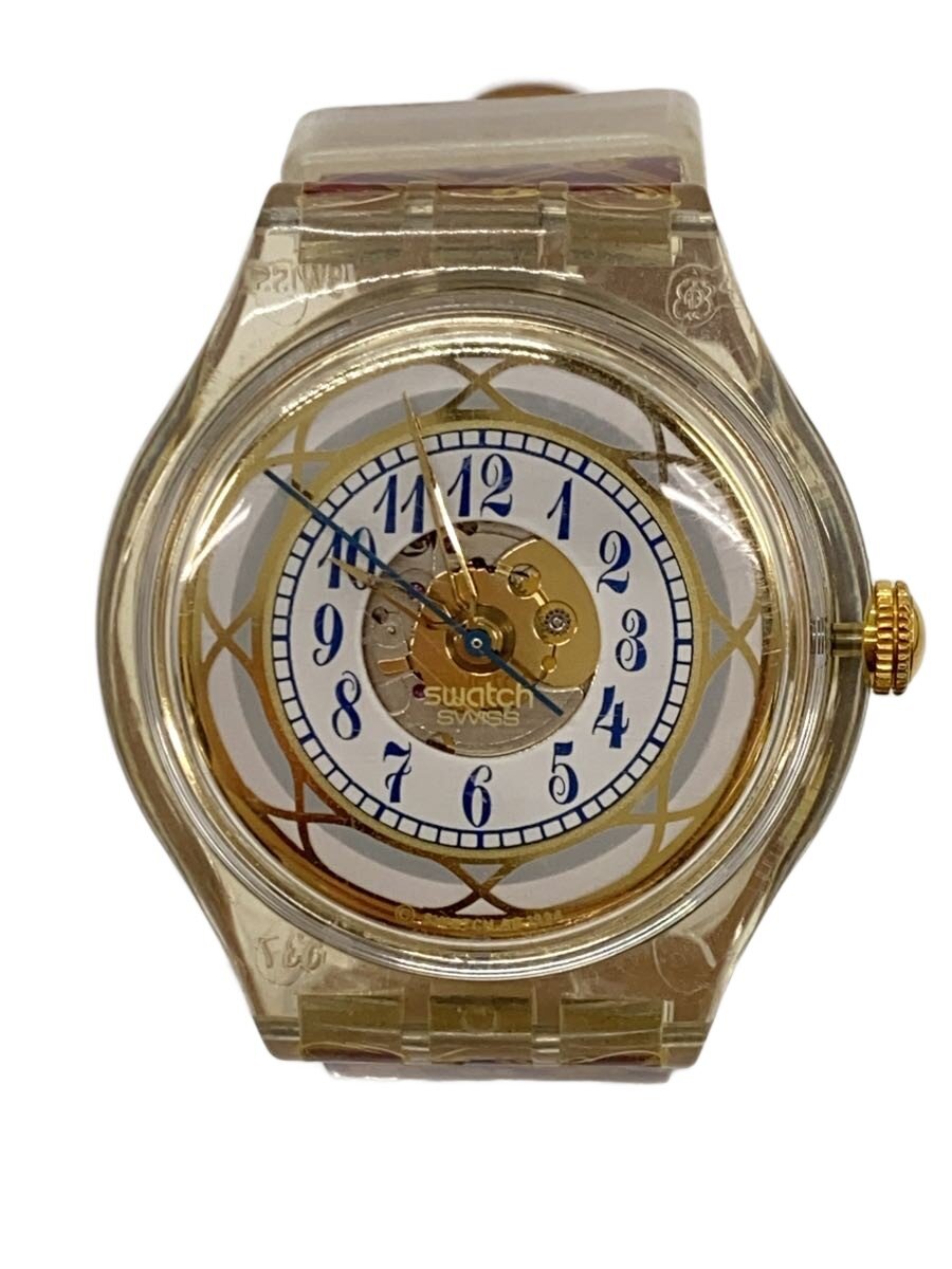 【中古】SWATCH◆自動巻腕時計/アナ�