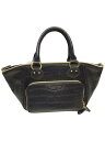 【中古】Modaprincipe◆ハンドバッグ/--/BLK/アニマル【バッグ】