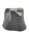 【中古】NEW ERA◆バケットハット/M/フェイクレザー/BLK/レディース【服飾雑貨他】(4)