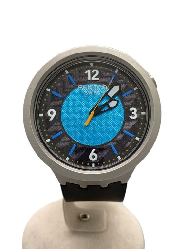 【中古】SWATCH◆クォーツ腕時計/アナログ/ラバー/BLU/BLK/SS/SB07S116G【服飾雑貨他】 【中古】SWATCH◆クォーツ腕時計/アナログ/ラバー/BLU/BLK/SS/SB07S116G【服飾雑貨他】