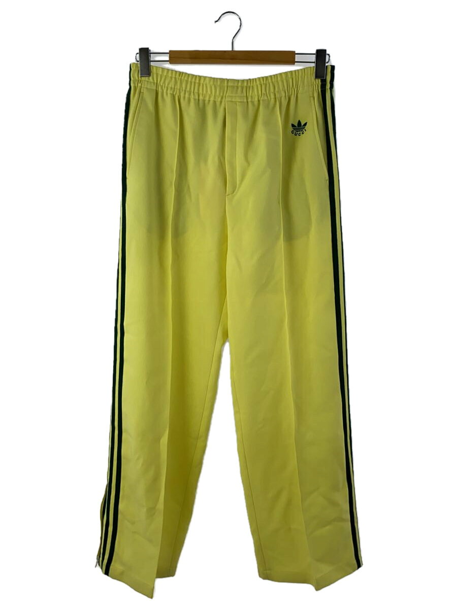 【中古】GUCCI◆Fluid Drill Pant/48/ポリエステル/YLW/714926 ZAKQ9【メンズウェア】