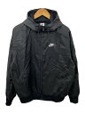 【中古】NIKE◆ジップパーカー/M/ポリエステル/BLK/DA0002-010【メンズウェア】