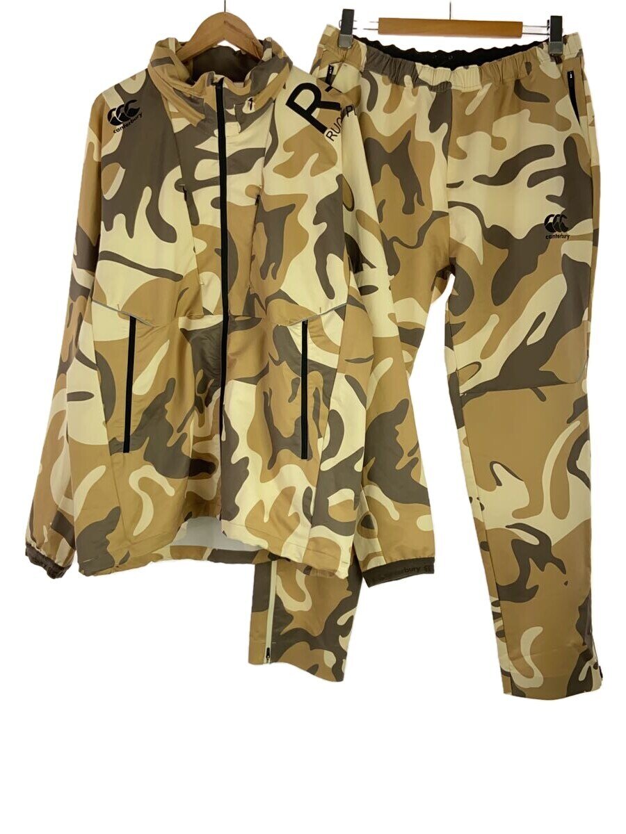【中古】canterbury◆セットアップ/--/ポリエステル/カモフラ【メンズウェア】