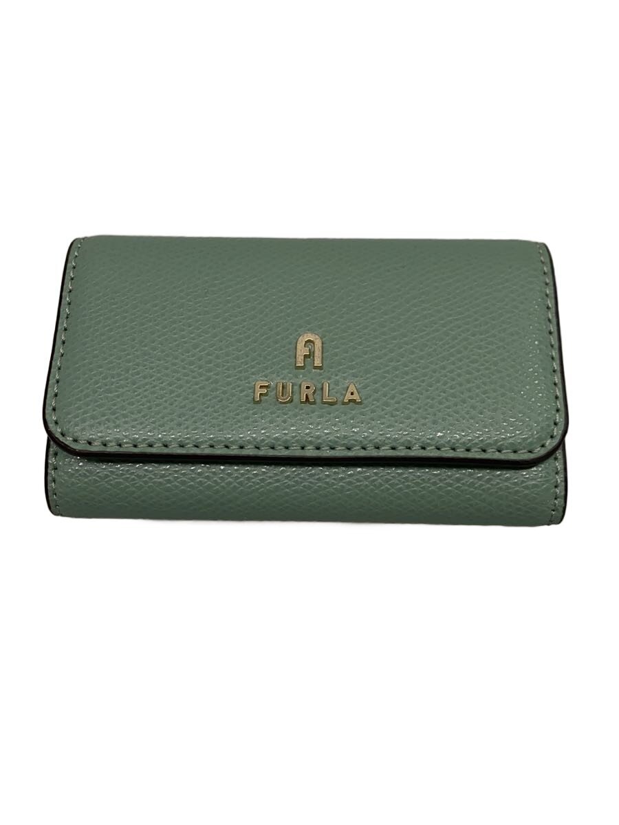 【中古】FURLA◆4連キーケース/--/GRN/�
