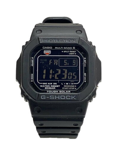 【中古】CASIO◆ソーラー腕時計_G-SHOCK/デジタル/ラバー/BLK/BLK【服飾雑貨他】 【中古】CASIO◆ソーラー腕時計_G-SHOCK/デジタル/ラバー/BLK/BLK【服飾雑貨他】