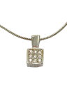 【中古】Swarovski◆ネックレス/SILVER/スワロフスキー/シルバー/トップ有/レディース【服飾雑貨他】
