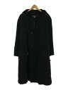 【中古】yohji yamamoto POUR HOMME◆05AW/モッズコート/3/ウール/ブラック/HN-C04-121//【メンズウェア】