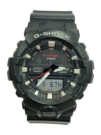 【中古】CASIO◆クォーツ腕時計・G-SHOCK/デジアナ/ラバー/黒/カシオ【服飾雑貨他】 【中古】CASIO◆クォーツ腕時計・G-SHOCK/デジアナ/ラバー/黒/カシオ【服飾雑貨他】