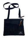 【中古】GREGORY◆ショルダーバッグ/ナイロン/BLK/チェック//【バッグ】